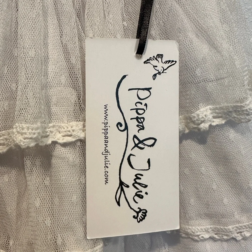 Pippa & Julie Elegant White Dress